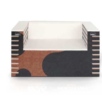 Arredo in cartone - Divanetto ecologico "Golliaz Plus"