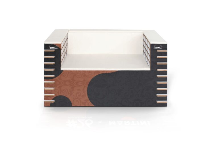 Arredo in cartone - Divanetto ecologico "Golliaz Plus"