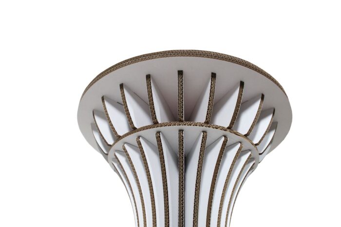 Bombià tavolino in cartone dettaglio