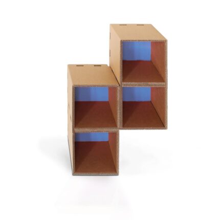 Lifi Zd libreria componibile in cartone