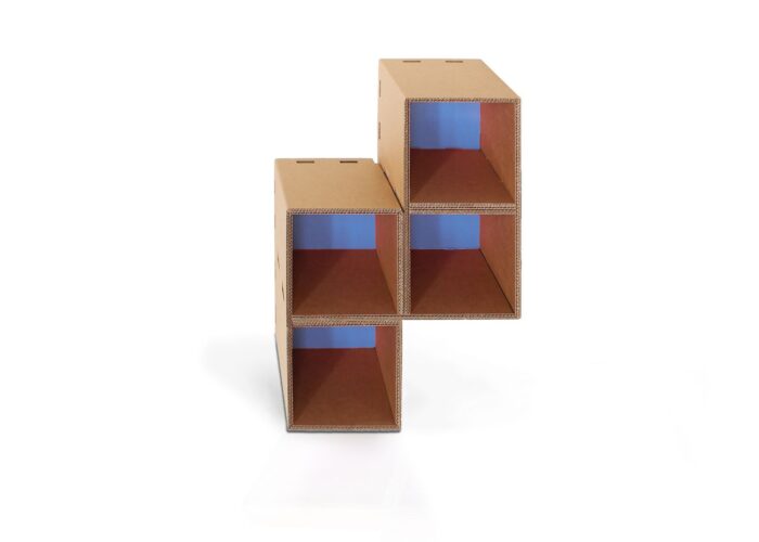 Lifi Zd libreria componibile in cartone