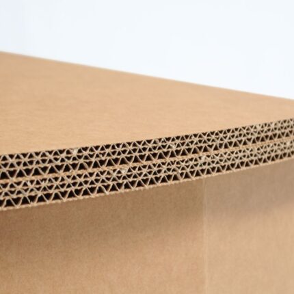 Arredo in cartone - reception ecologica in cartone per fiere e stand "Losa"