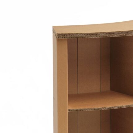 Arredo in cartone - reception ecologica in cartone per fiere e stand "Losa"