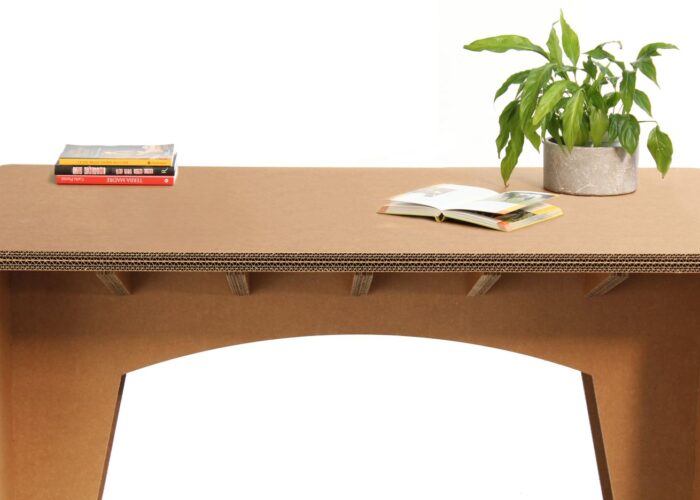 Arredo in cartone - Scrivania per ufficio in cartone "Lys"