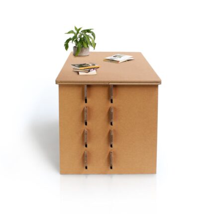 Arredo in cartone - Scrivania per ufficio in cartone "Lys"