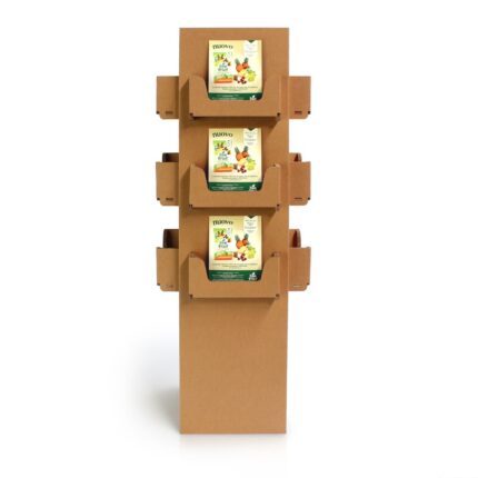 Espositori in cartone - Espositore porta brochure in cartone "Pioda"