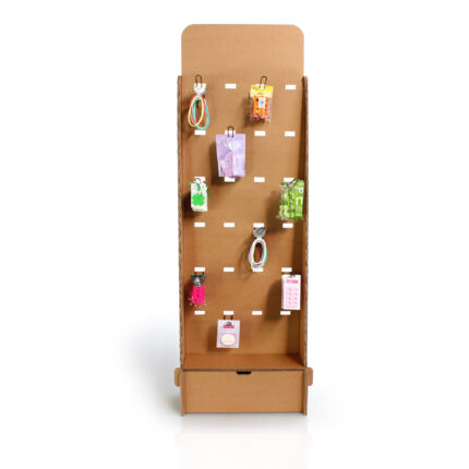 Espositore in cartone portablister con cassettone 'Plem'