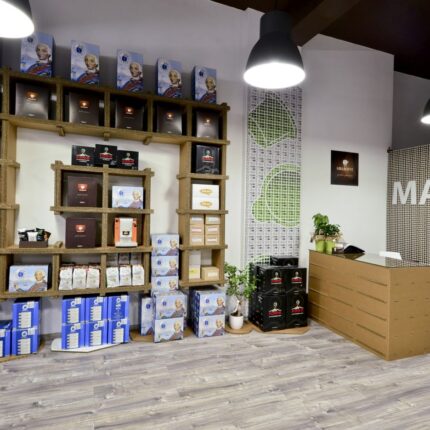 Arredo in cartone - Libreria ecologica in cartone "Sea"