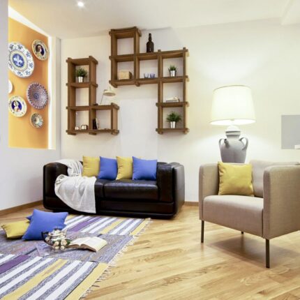 Arredo in cartone - Libreria ecologica in cartone "Sea"