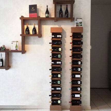 Arredo in cartone - Libreria ecologica in cartone "Sea"