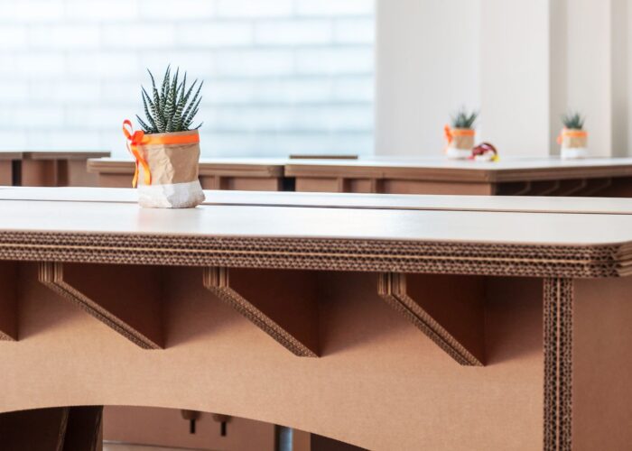 Arredo ufficio in cartone