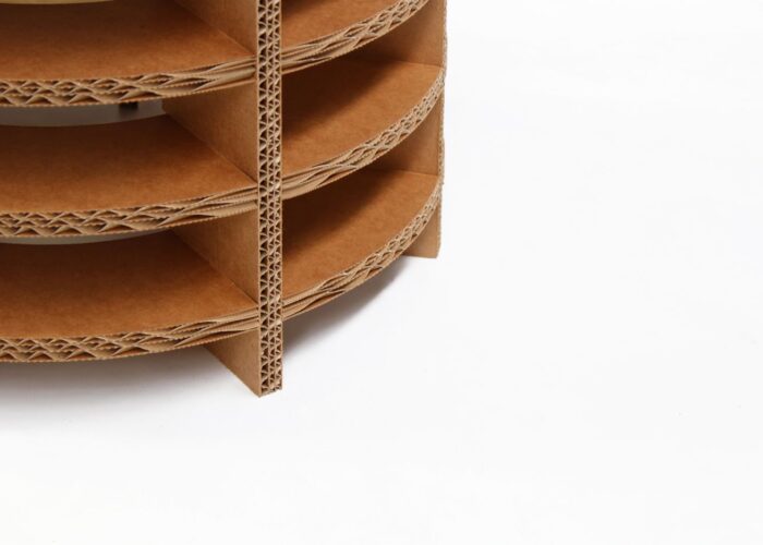 Arredo in cartone - Fioriera in cartone "Tessa"