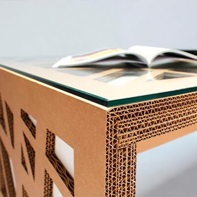 Meubles en carton pour bureau