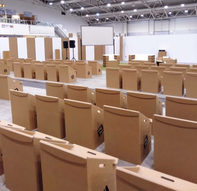 progetti su misura in cartone