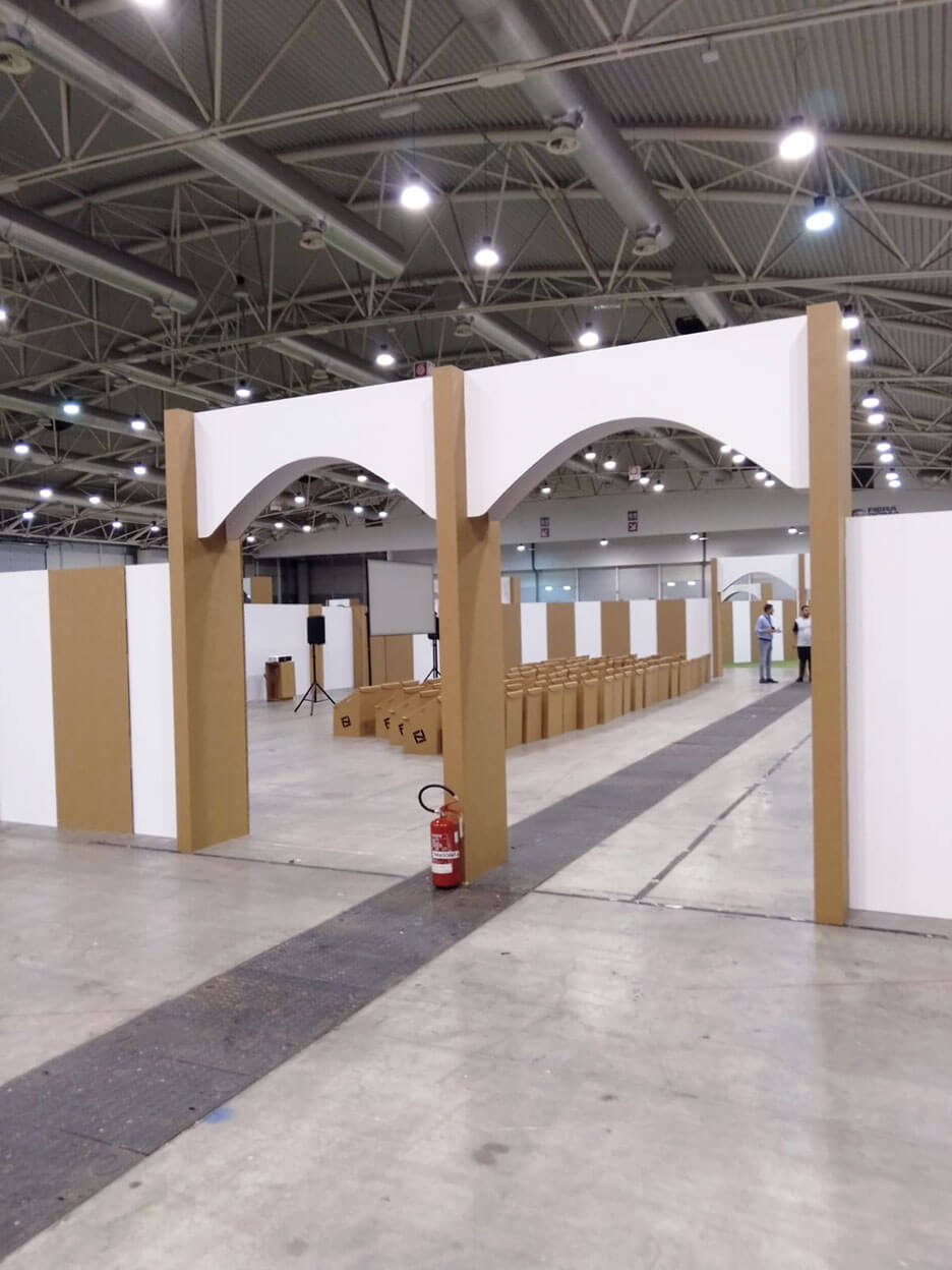 allestimento ecologico per eventi