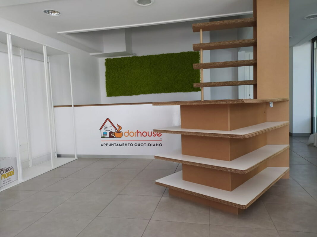 arredi ecosostenibili per negozi