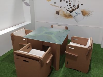 Stand green per fiere