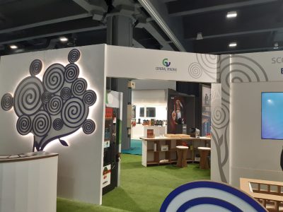 stand in cartone per fiere