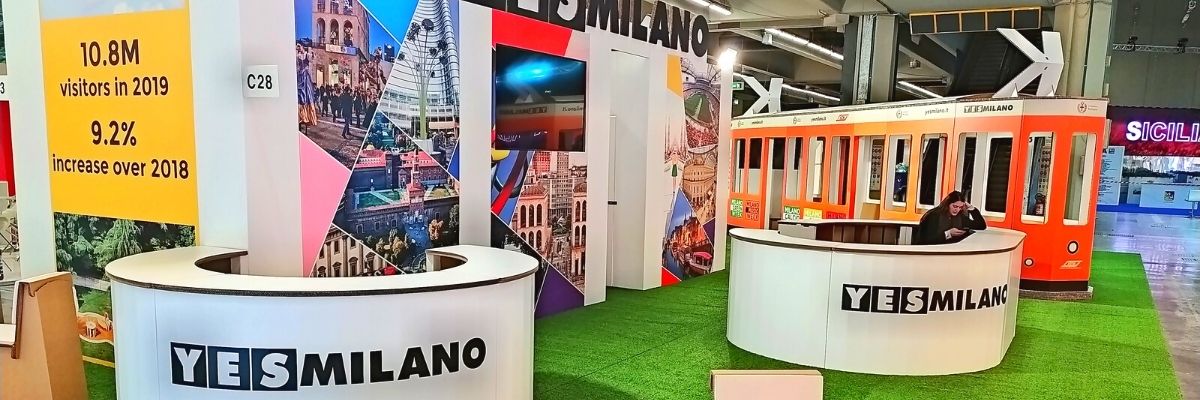 Stand YES Milano alla Fiera BIT