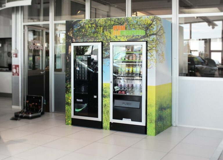 Allestimento Vending Più in Forma