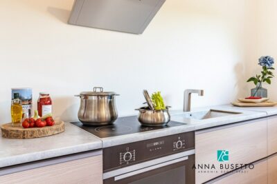 allestimento cucina home staging