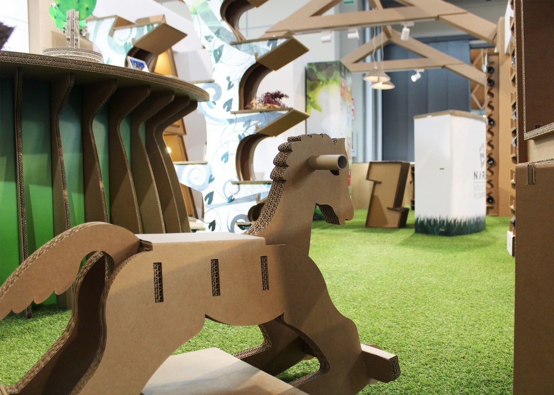 allestimento sostenibile