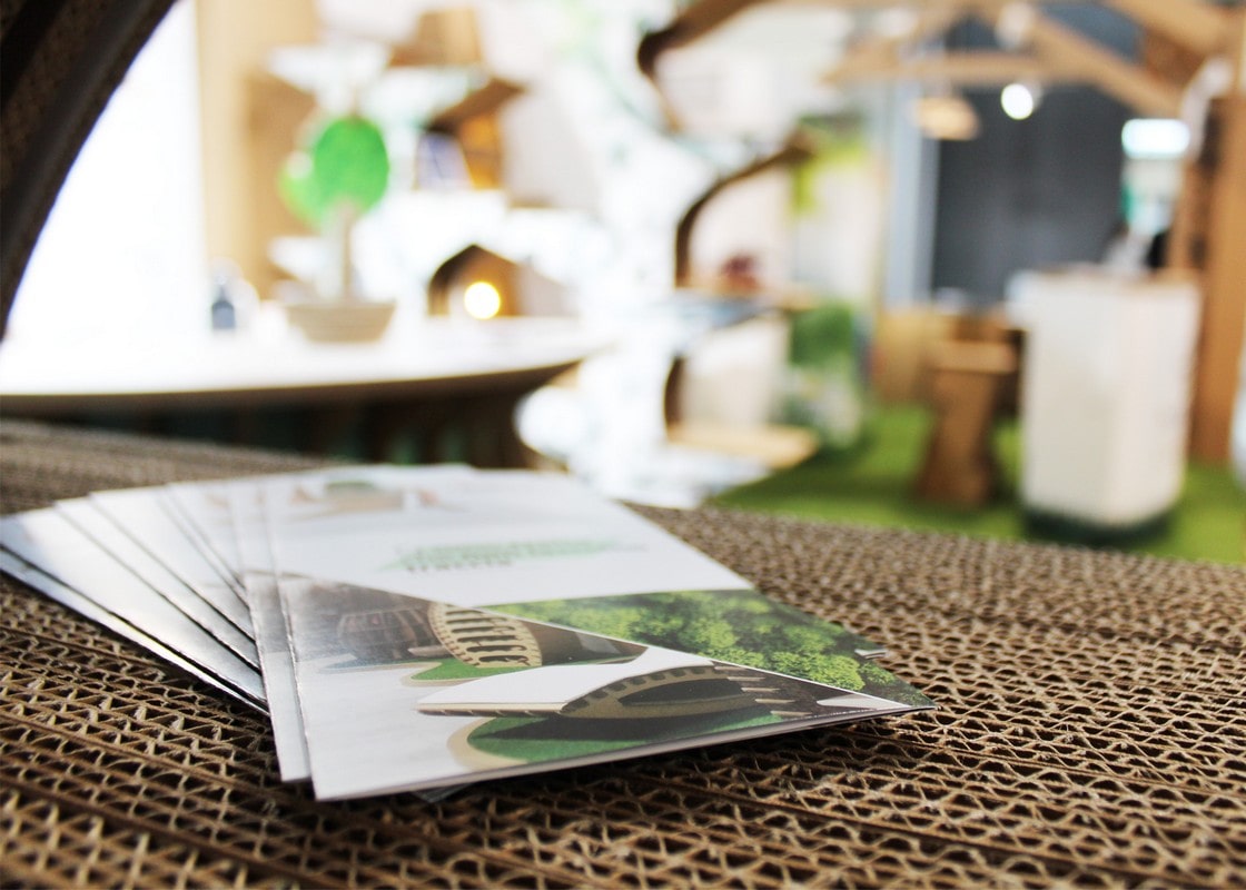 mobili per eventi sostenibili