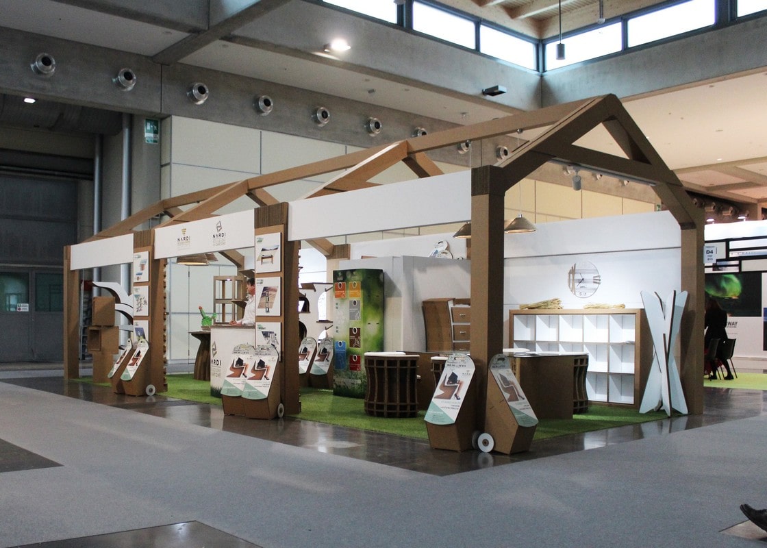 stand ecosostenibile per fiere ed eventi