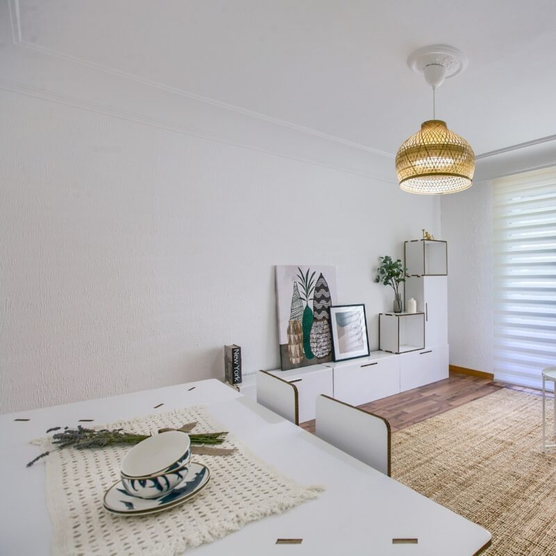 mobili per home staging in cartone