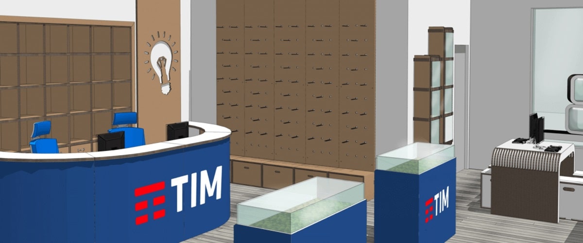 progettazione arredo retail