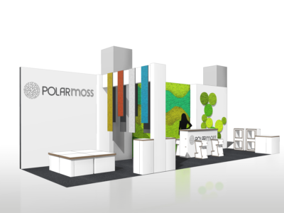 stand in cartone vista generale