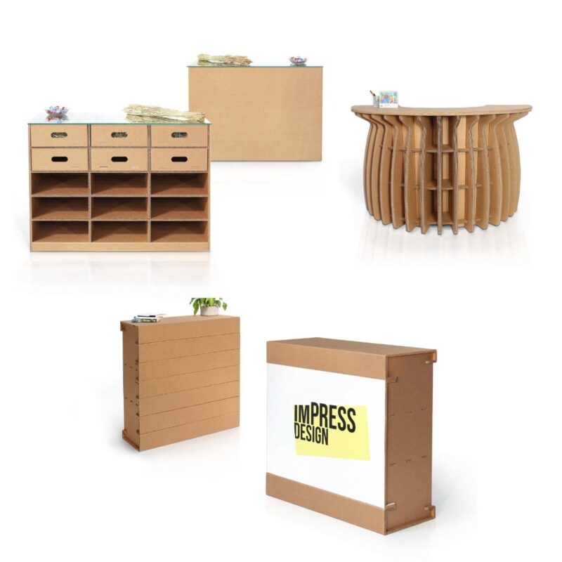 Banconi ecologici per negozi