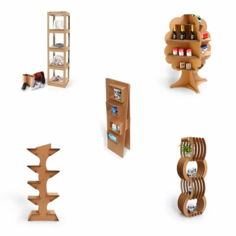 Eco espositori in cartone