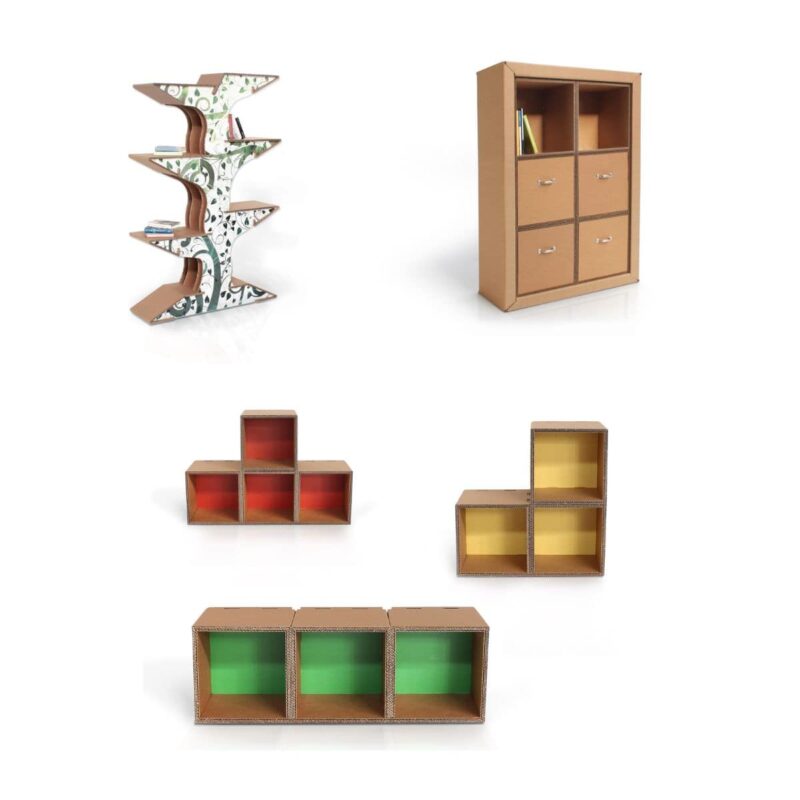 Librerie in cartone per negozi