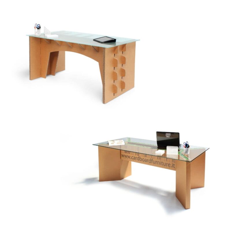 Scrivanie in cartone