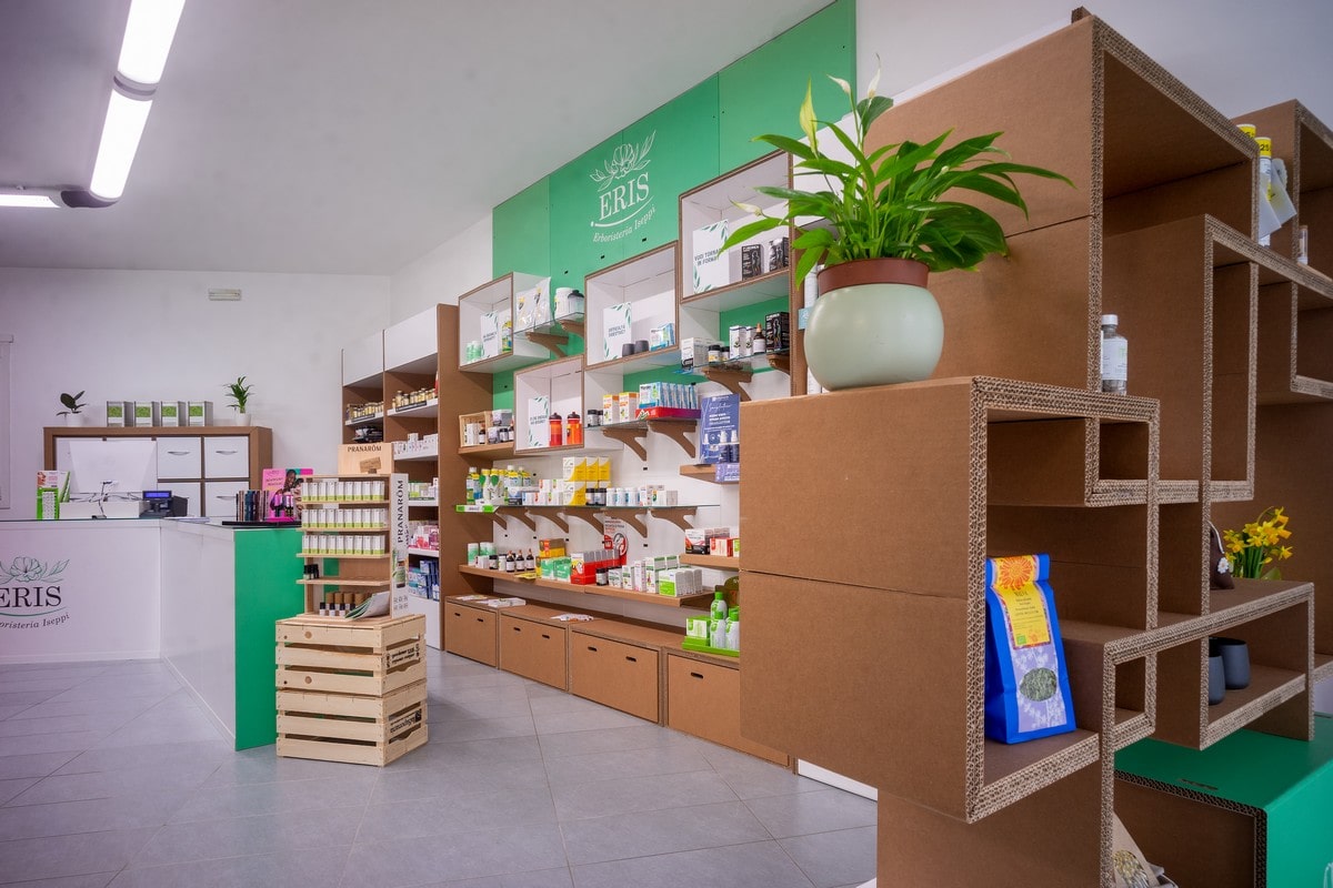 allestimento negozi ecosostenibile