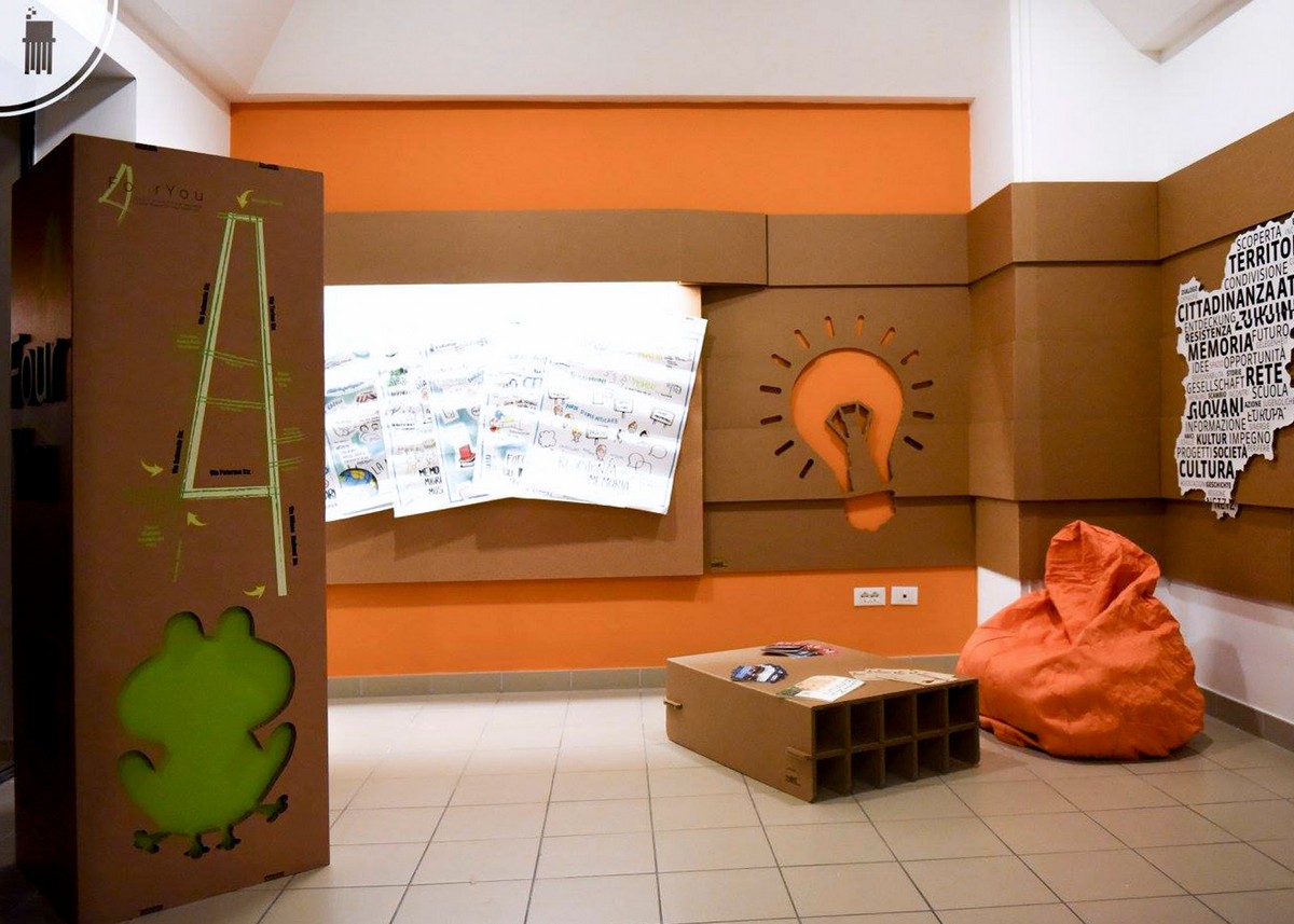 arredo per negozio ecosostenibile