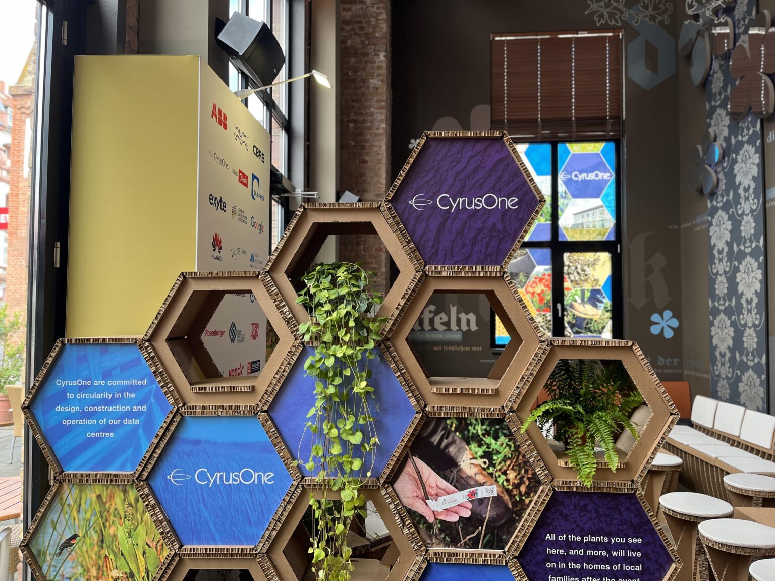 allestimento ecologico