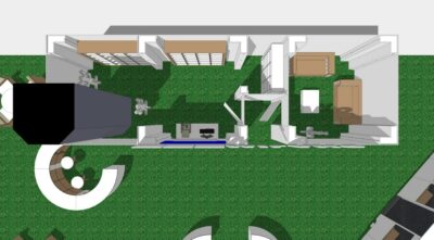 stand innovativo in cartone