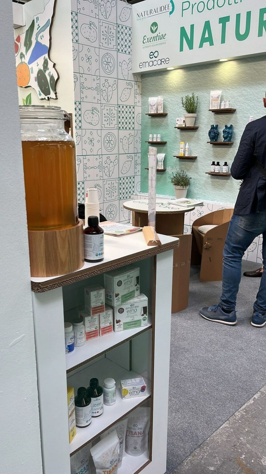 allestimento ecosostenibile