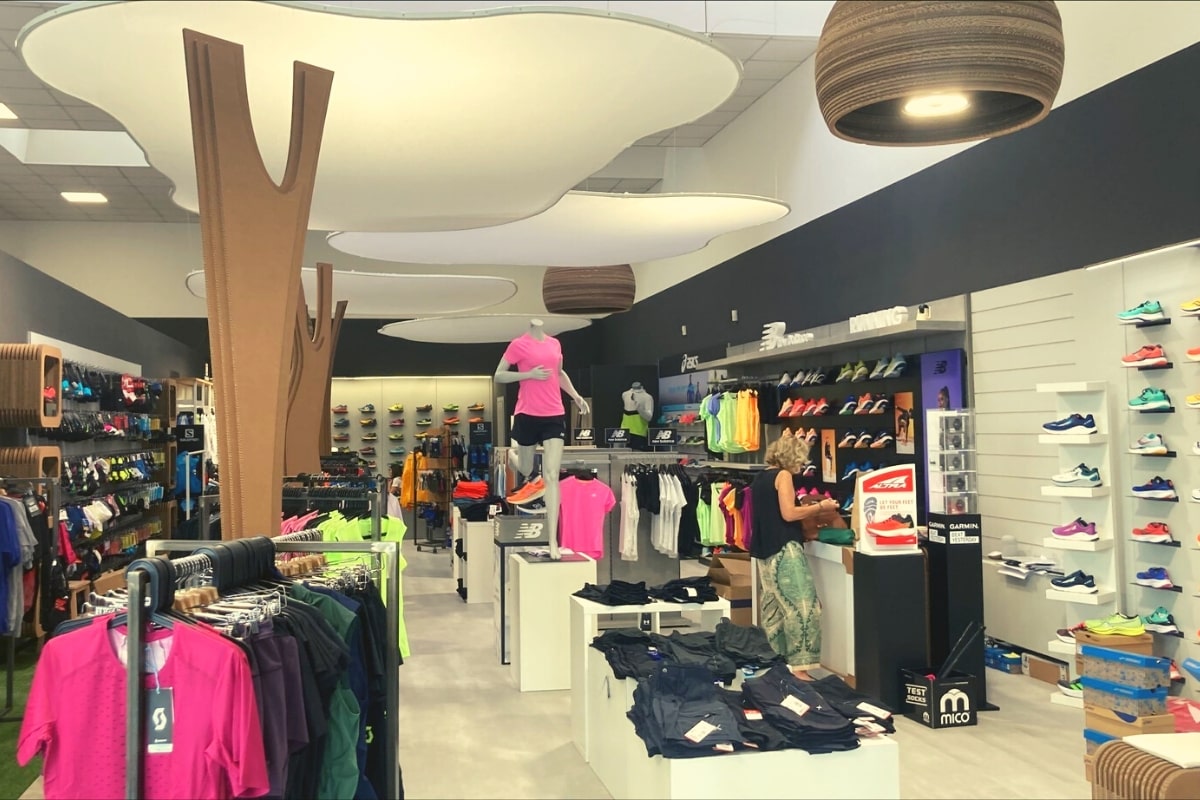 arredo negozio sostenibile