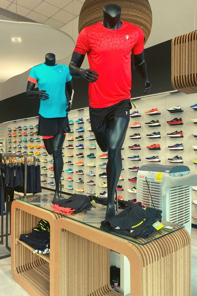 espositori per negozi sostenibili