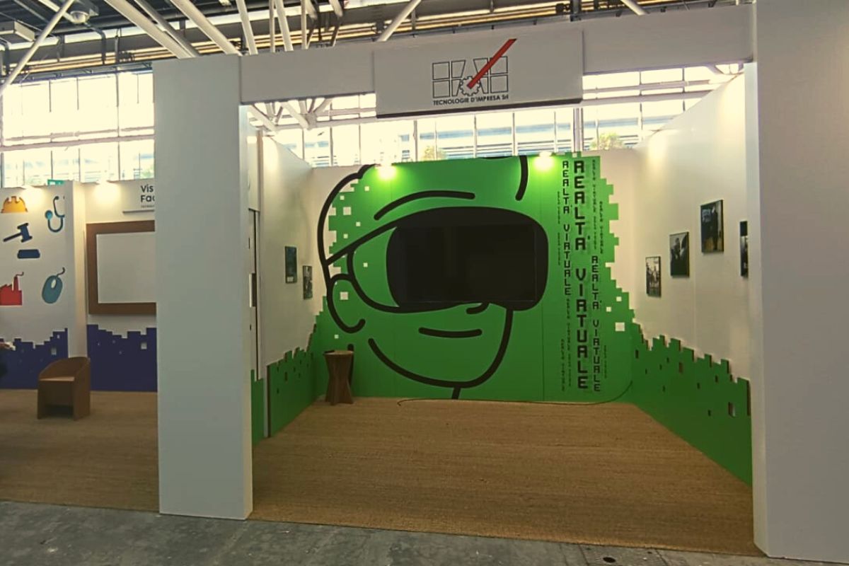 stand interattivo in fiera