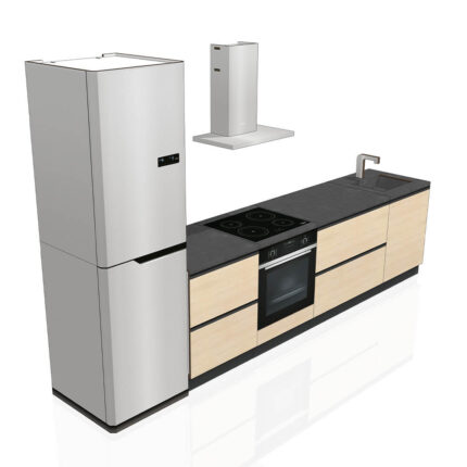 Kit cucina antracite 2