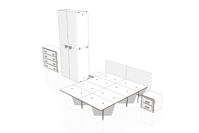 KIT zona notte home staging 1