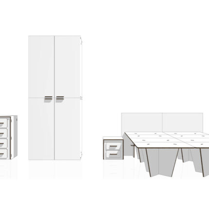 Kit zona notte Home Staging 2