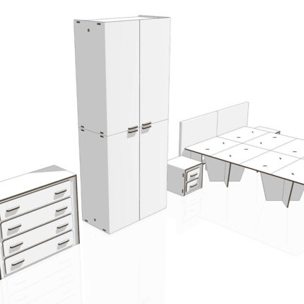 Kit zona notte Home Staging 3