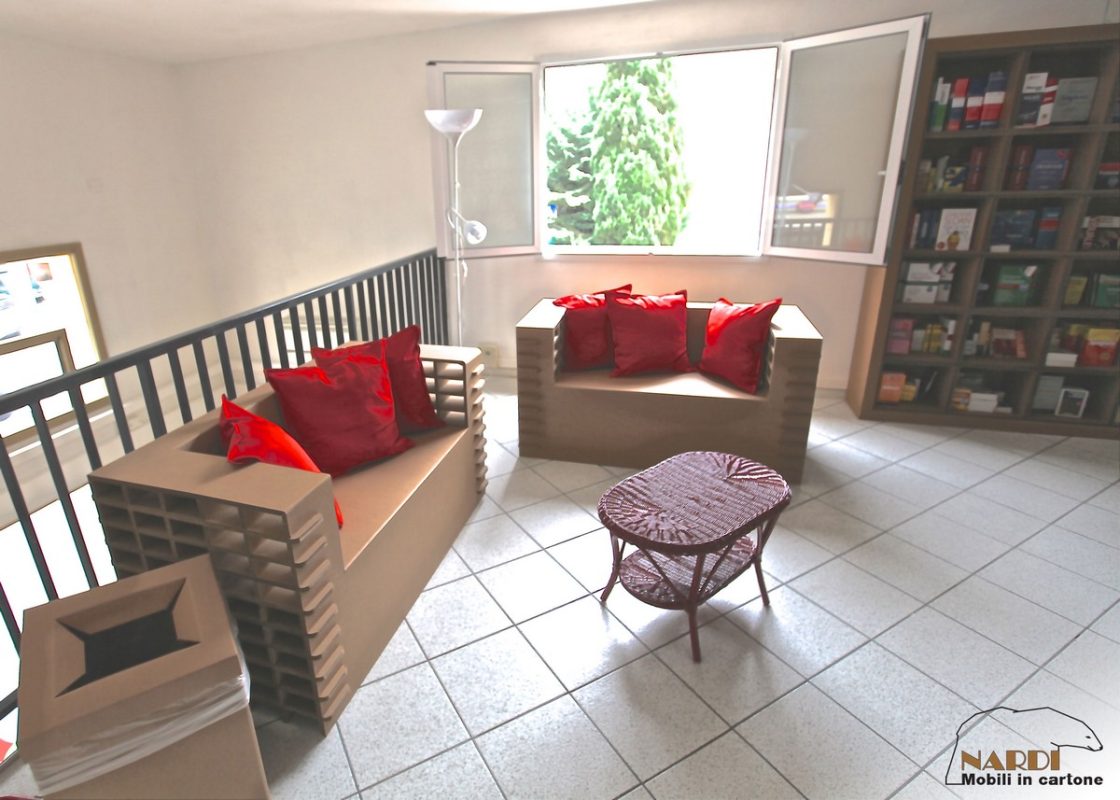 arredamenti in cartone