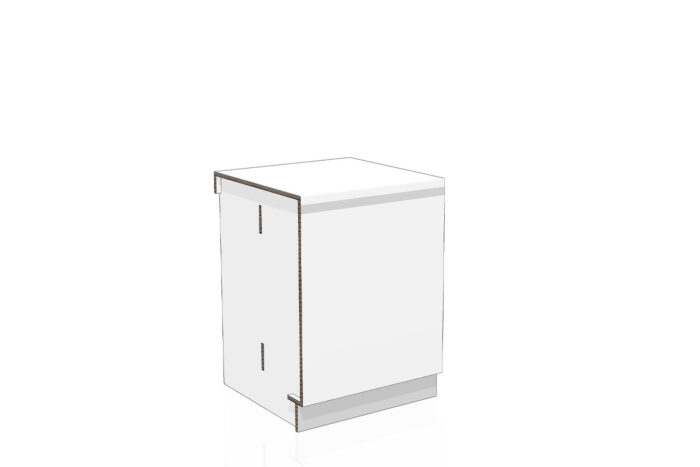 Modulo da 60 cassettoni stampato neutro