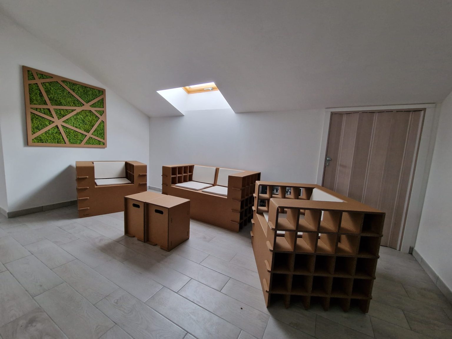 arredi in cartone per ufficio